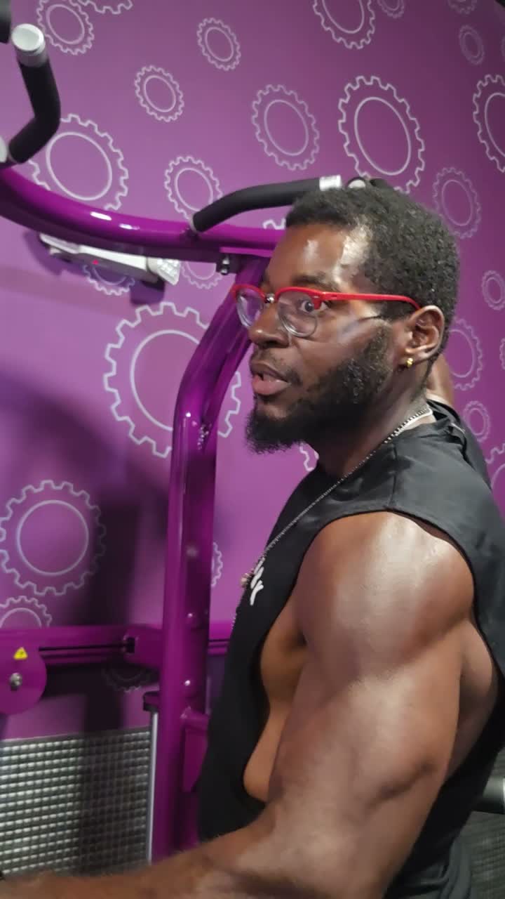Coach Packman in the gym